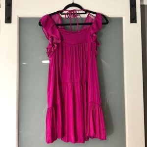 Free People Shift Dress Pink